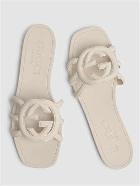 gucci slides children rubber slide|Gucci Palma GG Rubber Flat Slide Sandals .